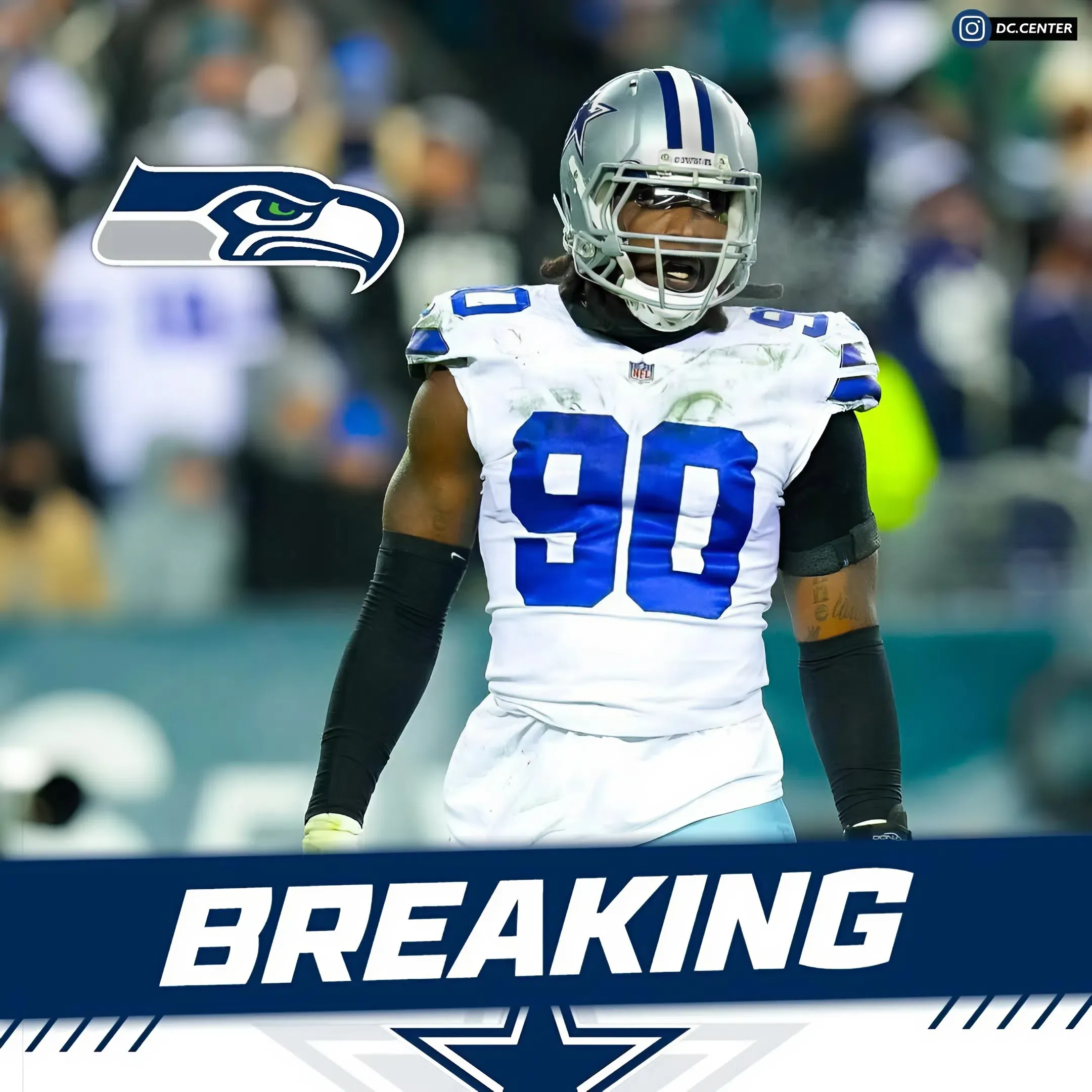 Seahawks predicted to pick DeMarcus Lawrence-like prospect in 2026 NFL draft