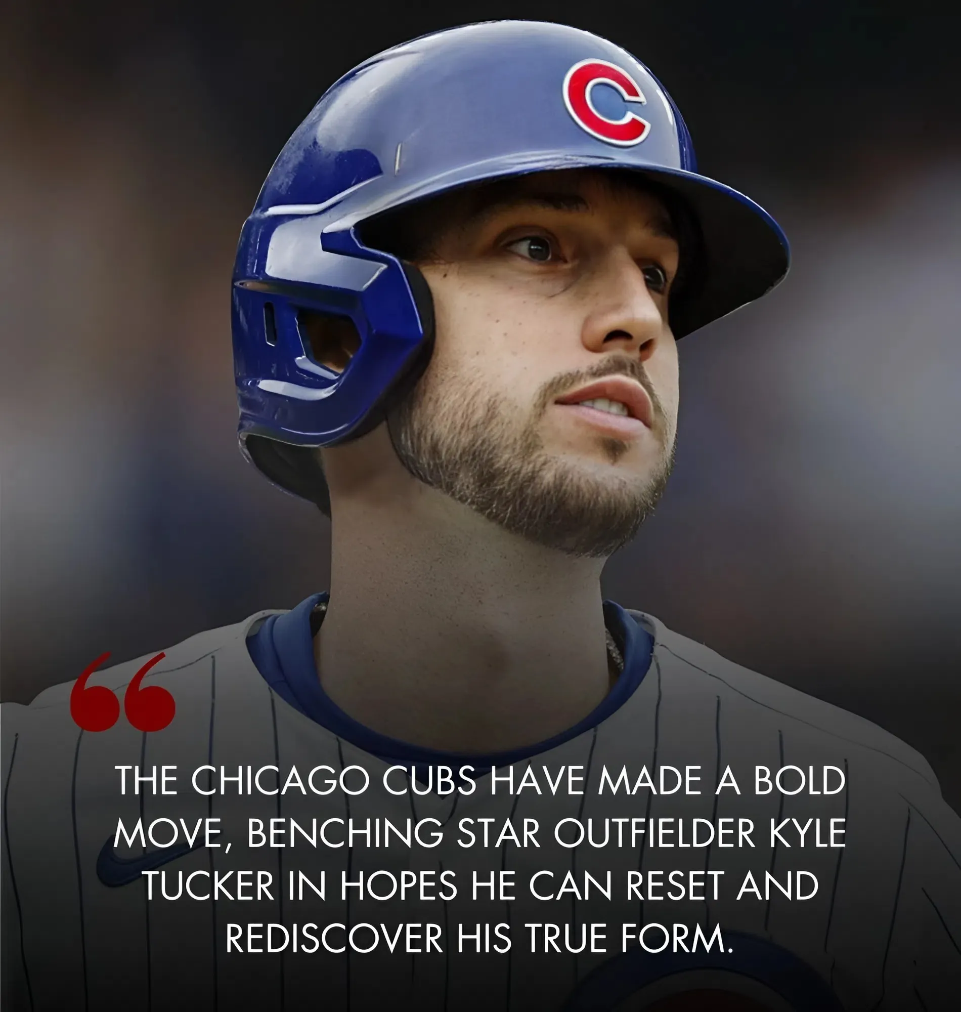 Cubs make drastic move with struggling Kyle Tucker