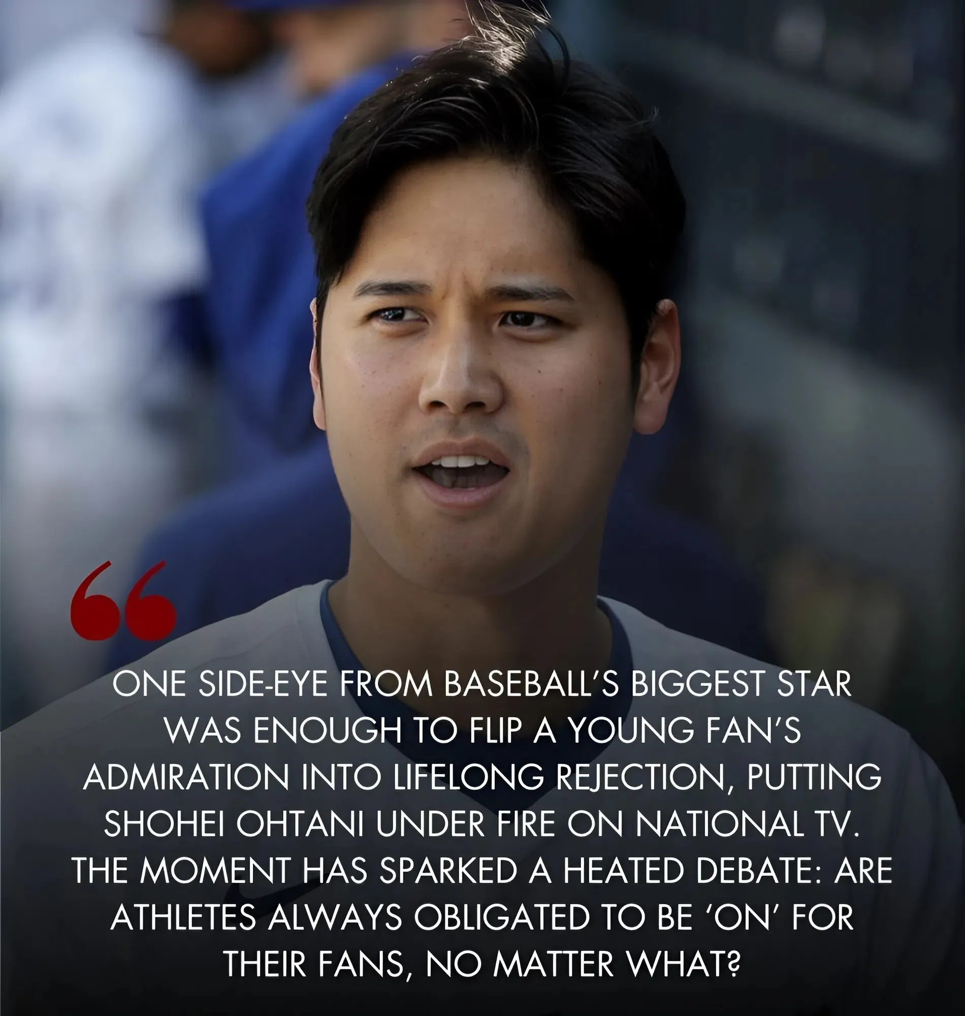 Young girl details unpleasant encounter with Shohei Ohtani on live ESPN broadcast