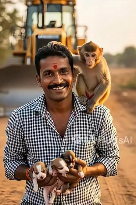 “You Won’t Believe How This Monkey Saved a Dog Baby”