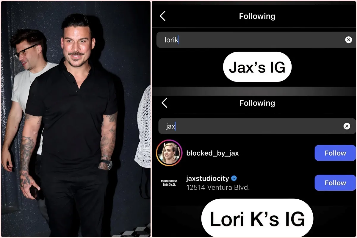 Unfollowing Drama: Jax Taylor and Publicist Lori Krebs' Rift Emerges After His Departure from The Valley - lulu