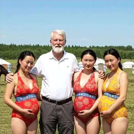 American Man Finds Unexpected Family With Three Mongolian Sisters