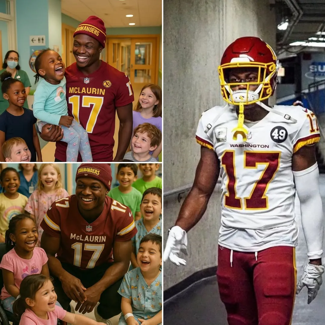 BEYOND THE GAME: Terry McLaurin’s Secret Hospital Visit Sparks Emotional Wave — But Not Everyone Agrees on His Intentions