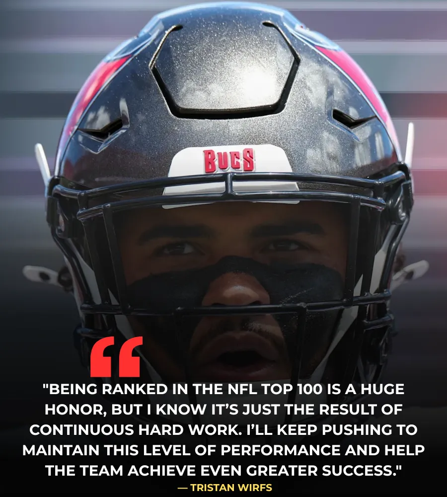 Buccaneers All-Pro LT Tristan Wirfs places high on NFL's Top 100 Players list