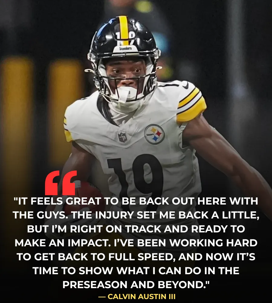 Steelers Injured WR Takes Step Toward Return