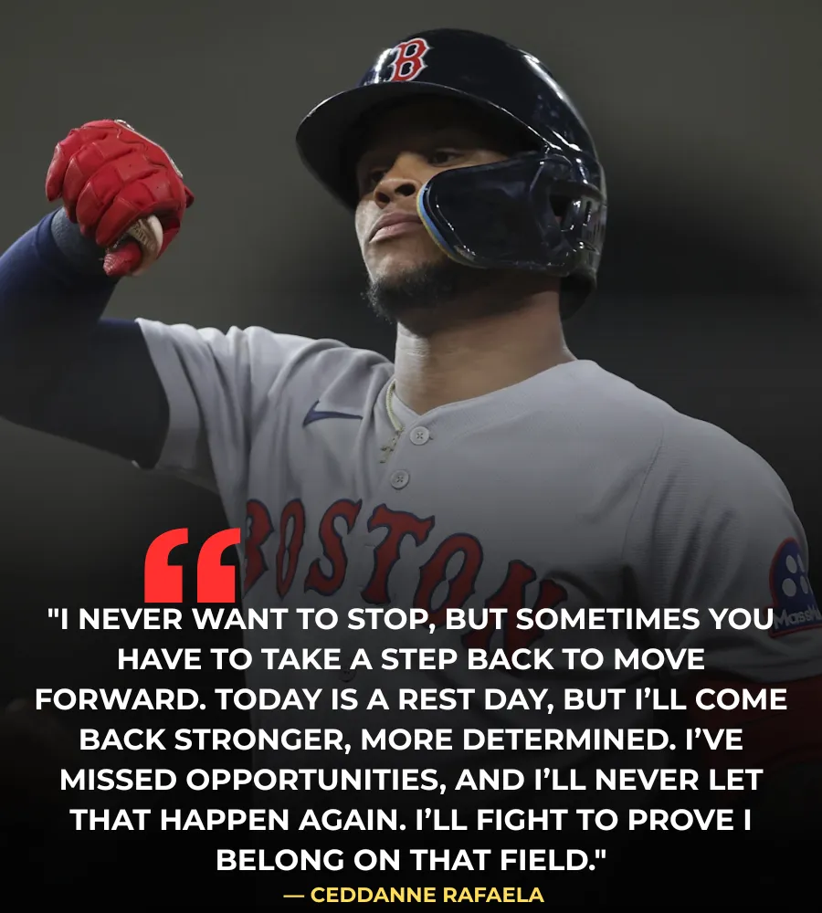 Alex Cora Explains Red Sox's Latest Ceddanne Rafaela Decision Amid Slump