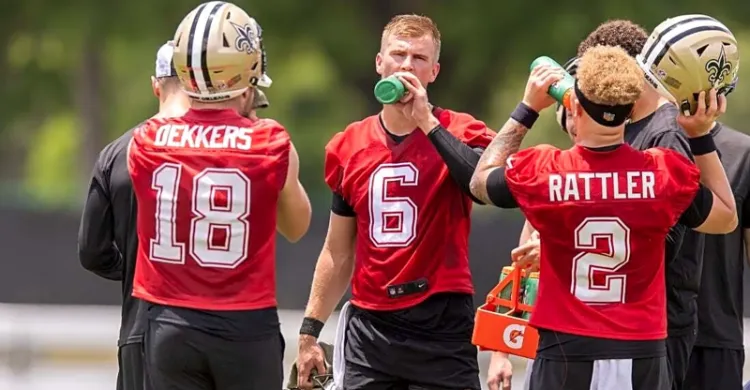 Saints' QB competition ongoing and 'really close,' coach says