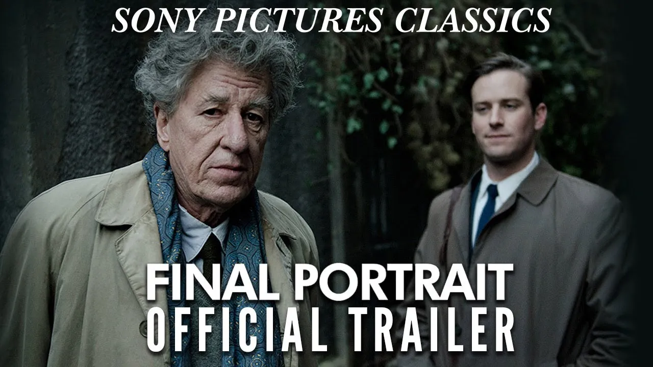 The Final Portrait (2017) – An Intimate Glimpse Into Genius and Imperfection