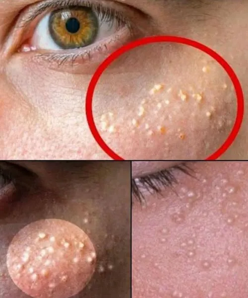Tiny White Bumps on Your Face? Here’s What They Are—And How to Treat Milia Naturally and Safely at Home Tiny White Bumps on Your Face? Here’s What They Are—And How to Treat Milia Naturally and Safely at Home