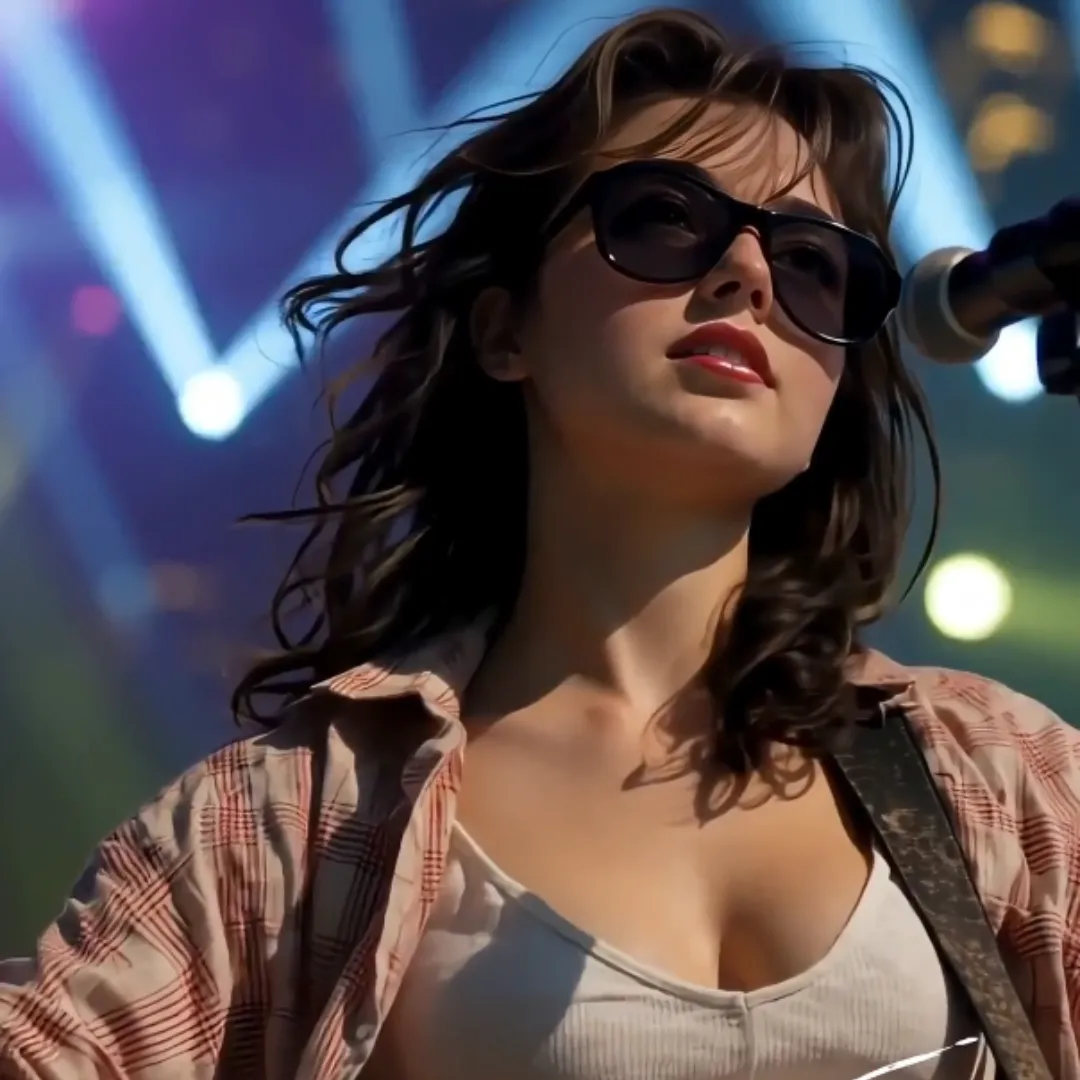 Young Girl with Sunglasses and Vibrant Energy Impresses Judges Instantly