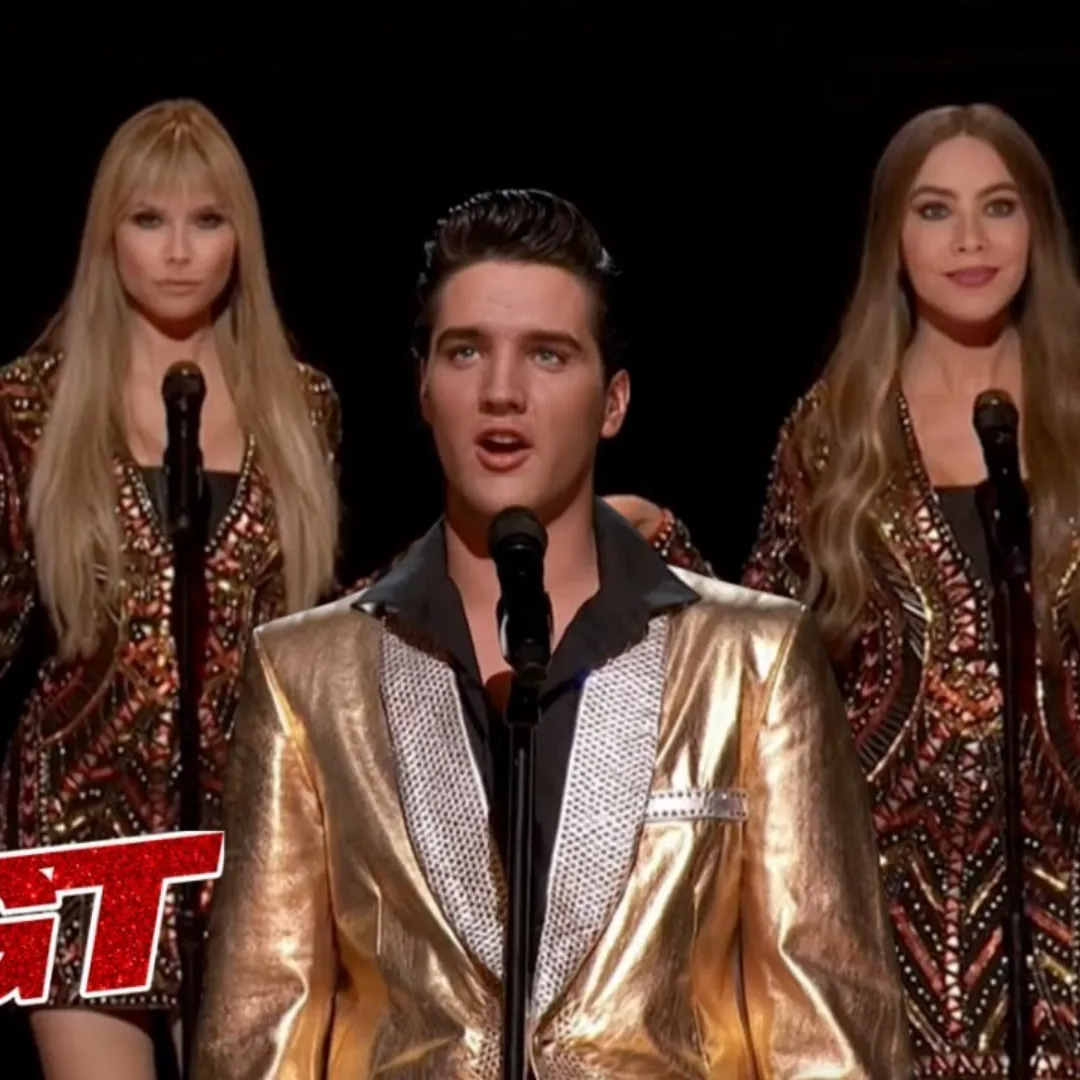 AI Brings Elvis Presley Back to Life in Stunning AGT Performance by Emilio Santoro AI Brings Elvis Presley Back to Life in Stunning AGT Performance by Emilio Santoro