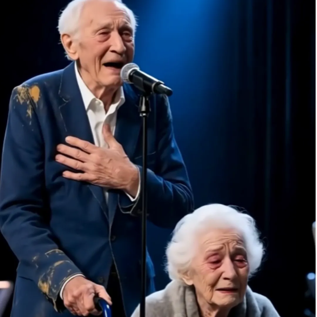 A Heartfelt Moment on Stage: A Husband Sings for His Dying Wife, Fulfilled Love in Final Days
