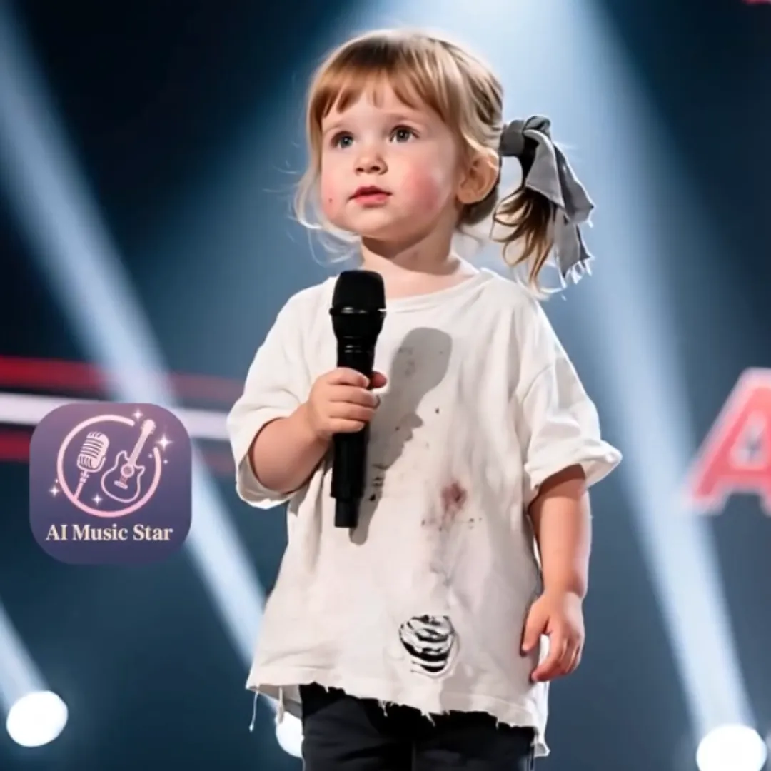 Tiny Ragged Baby Girl’s Magical First Note on AGT Leaves Judges and Audience in Awe
