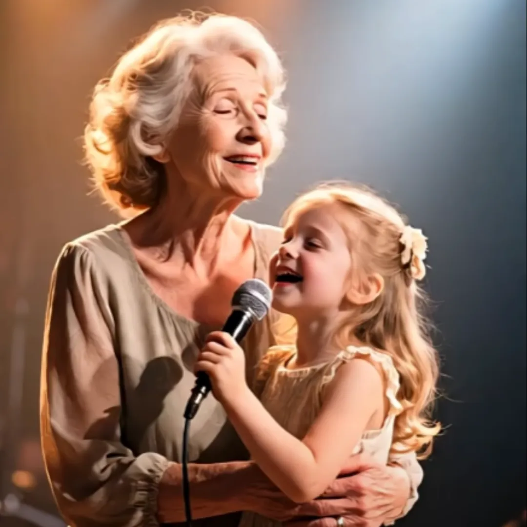 A Grandmother’s Silent Voice Shines Through as Granddaughter Sings “Hey Jude” on Stage