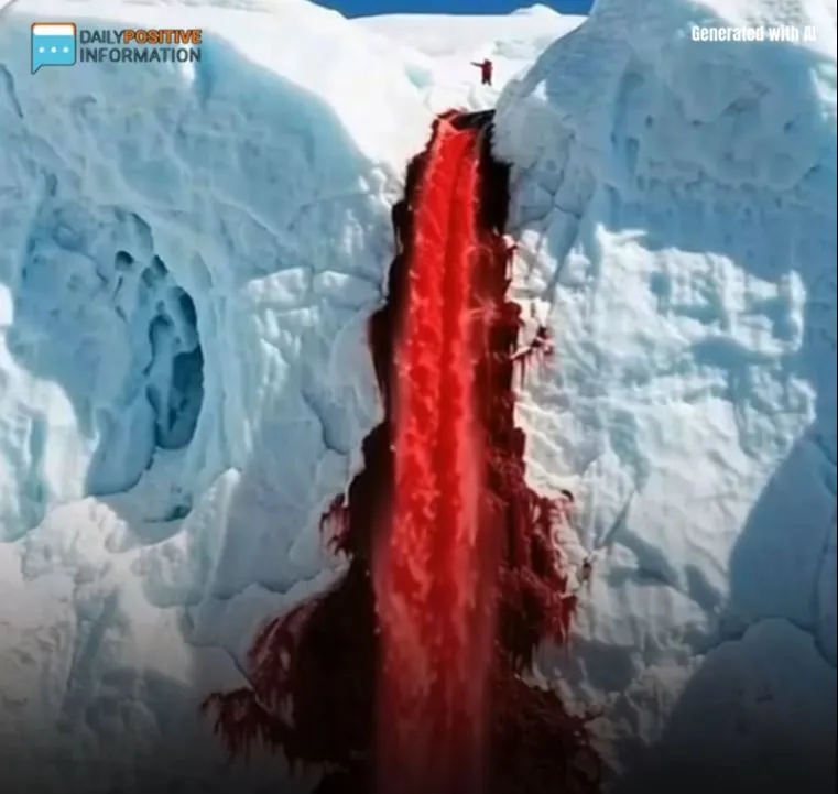 The Mystery Behind The Blood Falls In Antarctica