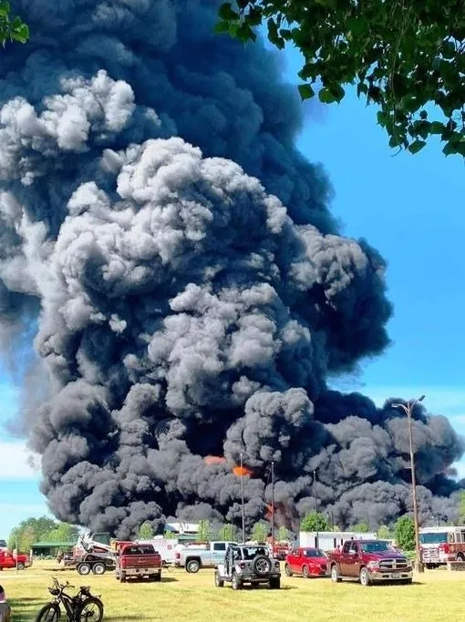 BREAKING NEWS Just hours ago, a tremendous fire broke out!