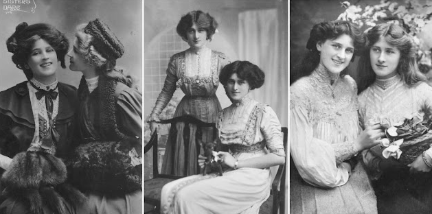 30 Beautiful Vintage Portrait Photos of the Dare Sisters, Phyllis and Zena, From the Early 20th Century