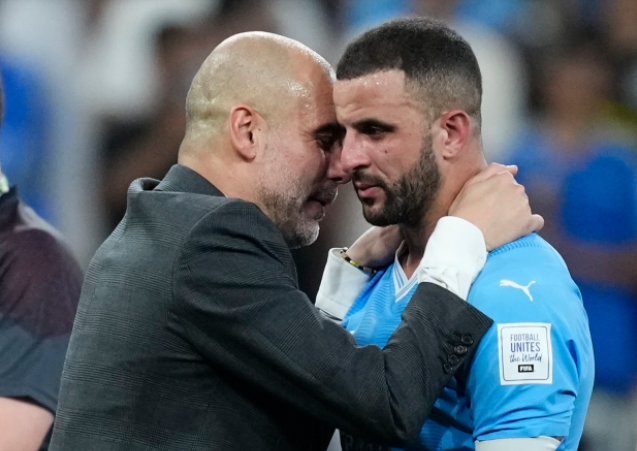 Kyle Walker thanks ‘unbelievable’ Pep Guardiola for his backing and reveals supportive message sent by Gareth Southgate