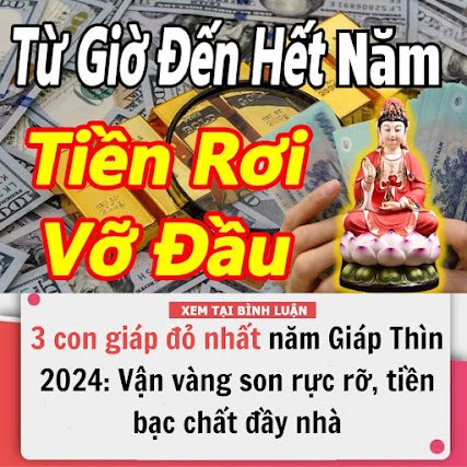 3 con giáp đỏ nhất năm Giáp Thìn 2024: Du xuân hái lộc, túi tiền rủng rỉnh, đổi đời sang trang, số mệnh bừng sáng