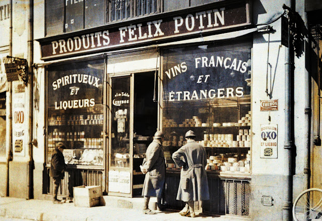 Une collection de 40 photographies couleur rares de la France pendant la Première Guerre mondiale