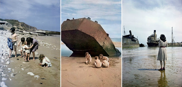 30 Photographies en Couleur Éblouissantes de la Normandie, en France, Après la Seconde Guerre mondiale