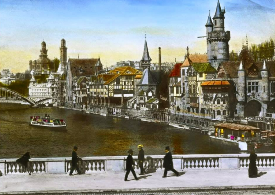 L'Exposition universelle de Paris 1900 en photos couleurs