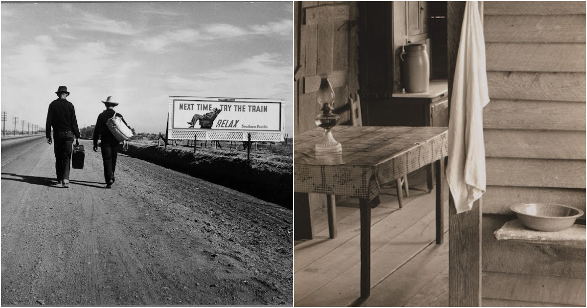 15 Amazing Vintage Photographs That Capture America’s Great Depression from the 1930s