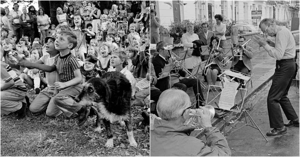 20 Black and White Photographs Captured Street Scenes of London in 1975