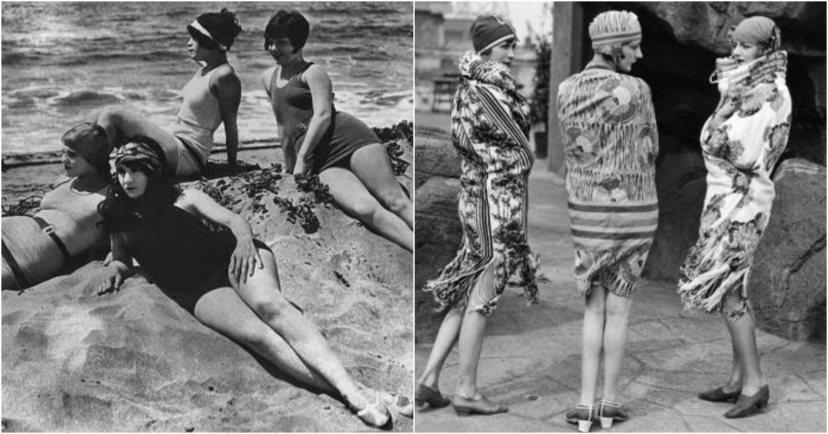 21 Beautiful Vintage Photos of Swimwear Models From the 1920s