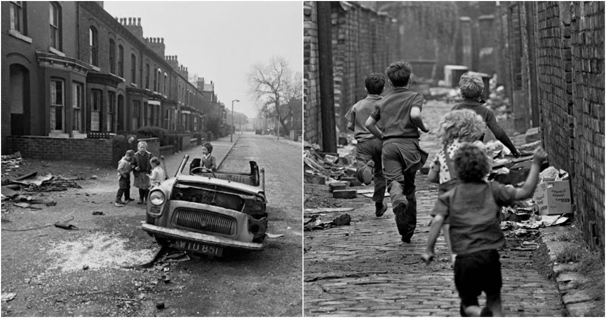 22 Astonishing Pictures That Document Slum Life in Manchester in the Late 1960s and Early 1970s