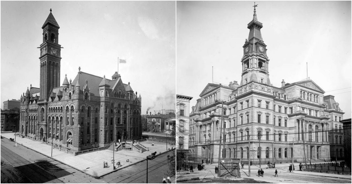 25 Amazing Photos of U.S. Post Office Buildings From the Early 1900s