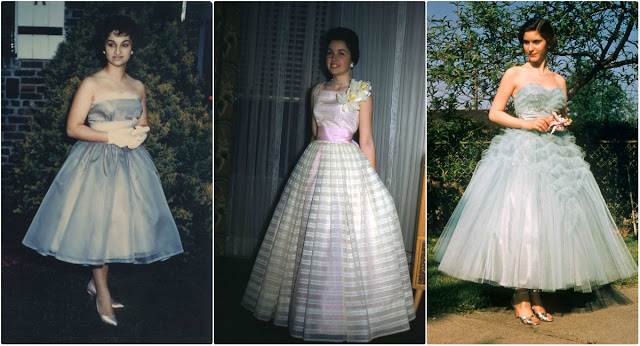 30 Cool Snaps That Show the ’50s Formal Dresses of Young Women