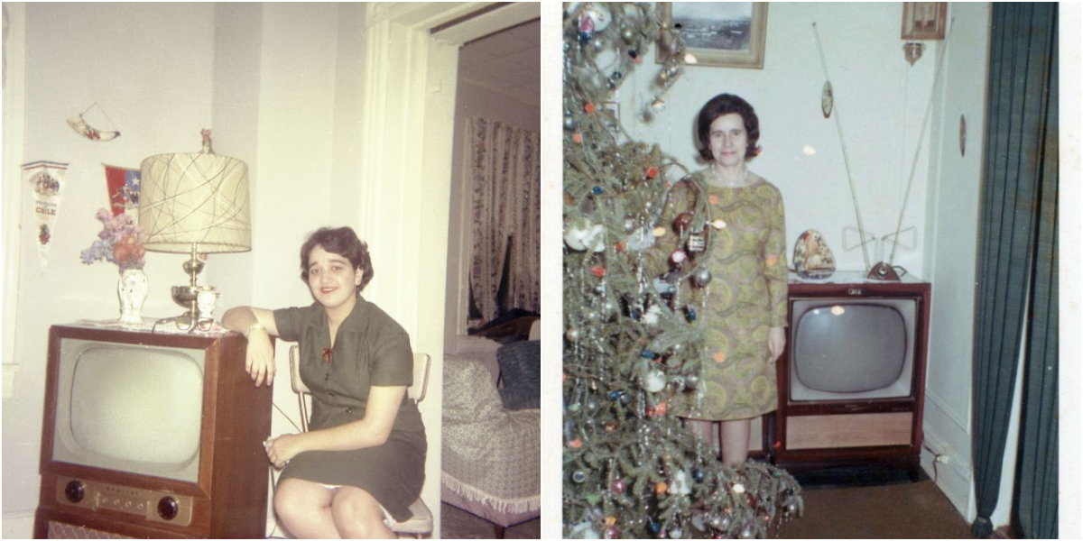 30 Vintage Snaps of Women Posing With TVs in the 1960s 30 Vintage Snaps of Women Posing With TVs in the 1960s