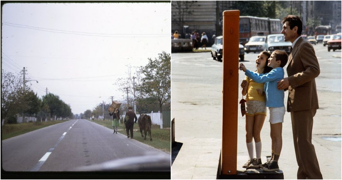 35 Color Photos Capturing Beautiful Moments on the Streets of Bucharest in the 1970s