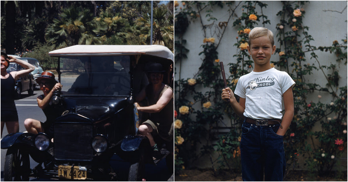 39 Wonderful Color Photos Captured Everyday Life of the United States in the Early 1950s