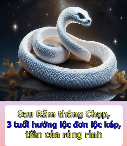 Sau Rằm tháng Chạp, 3 tuổi hưởng lộc đơn lộc kép, tiền của rủng rỉnh