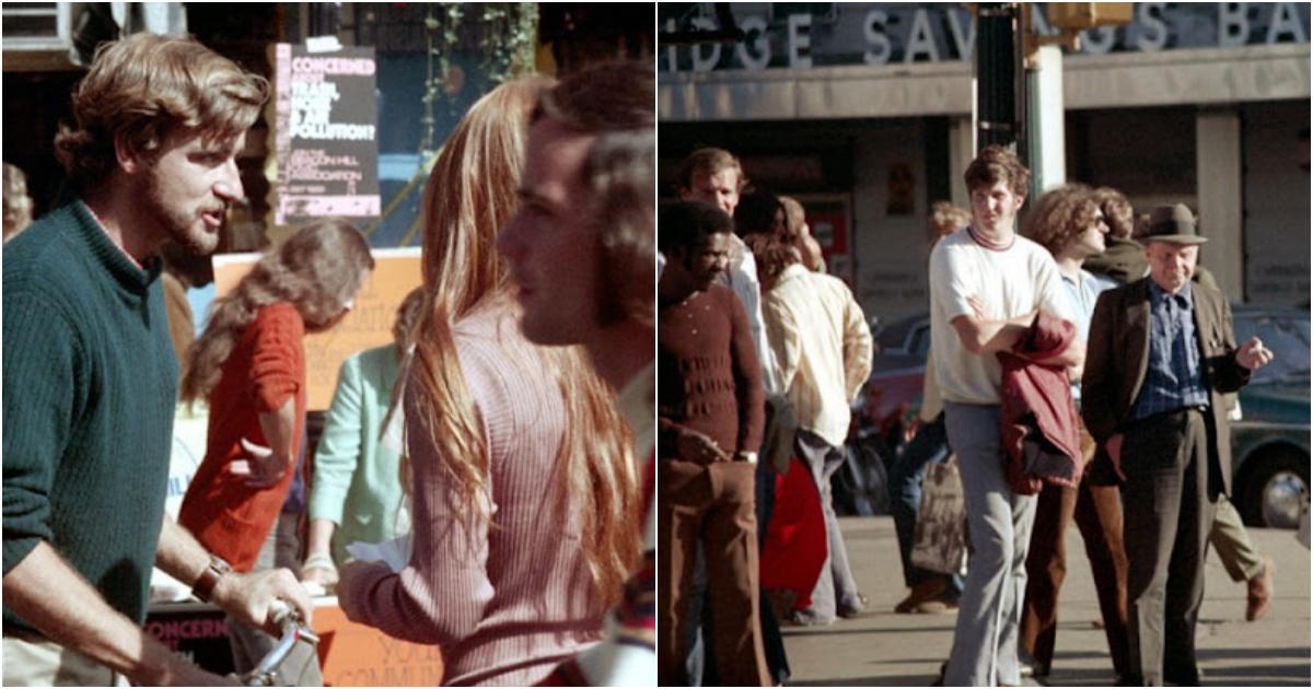 44 Fascinating Photos That Show Men's Street Style of the United States in the 1970s