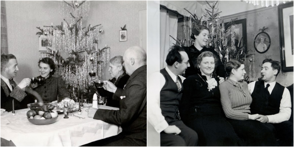 45 Captivating Photos Immortalize Christmas Day Gatherings in the First Half of the 20th Century