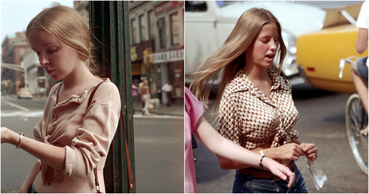 45 Fascinating Color Photographs That Capture Boston Youth Fashion in the Early 1970s