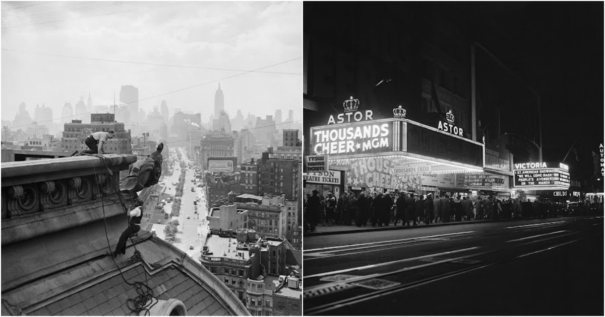 48 Amazing Black and White Photos That Document Everyday Life in New York City in the 1940s