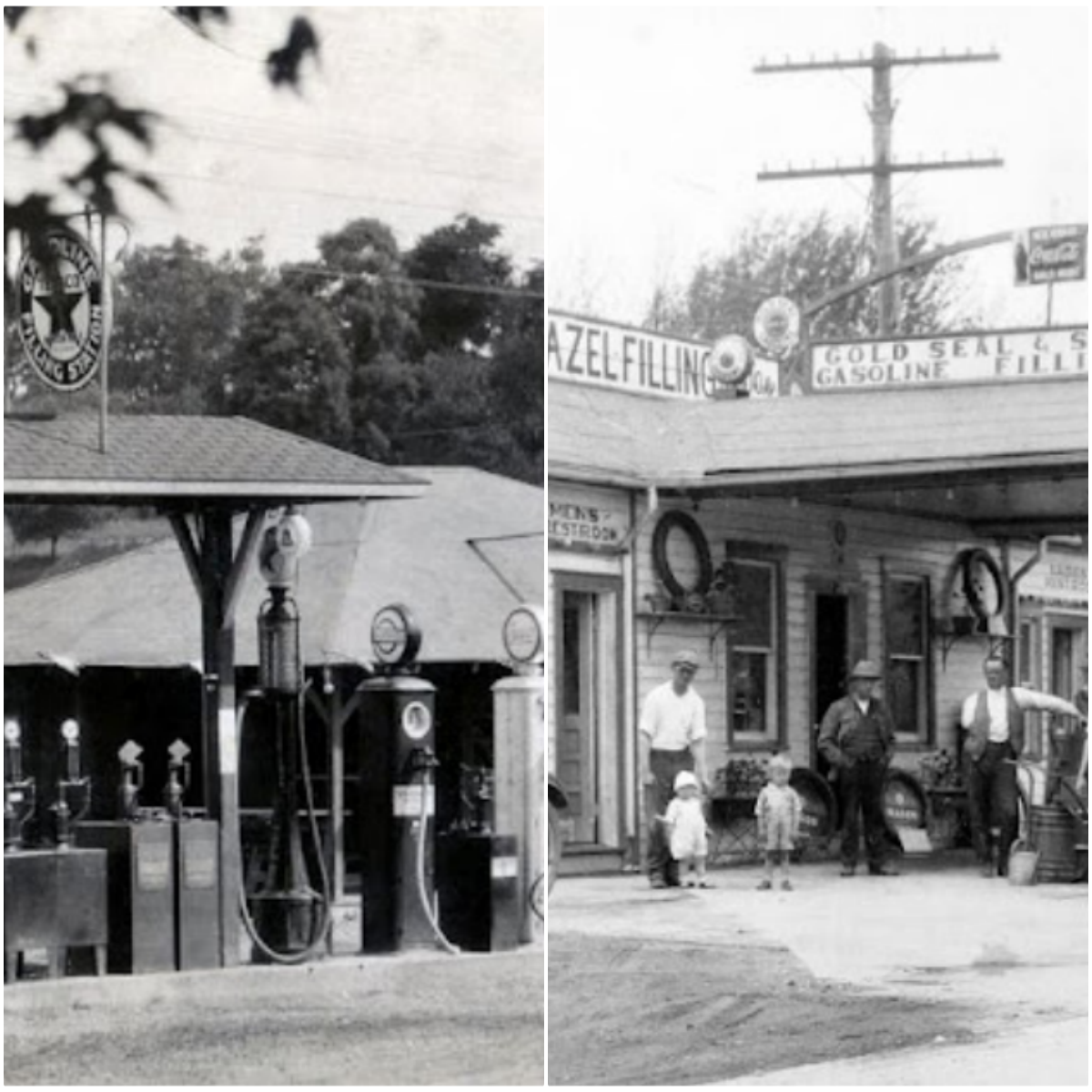 30 Found Photos Show What Service Stations of the US Looked Like in the Early 20th Century