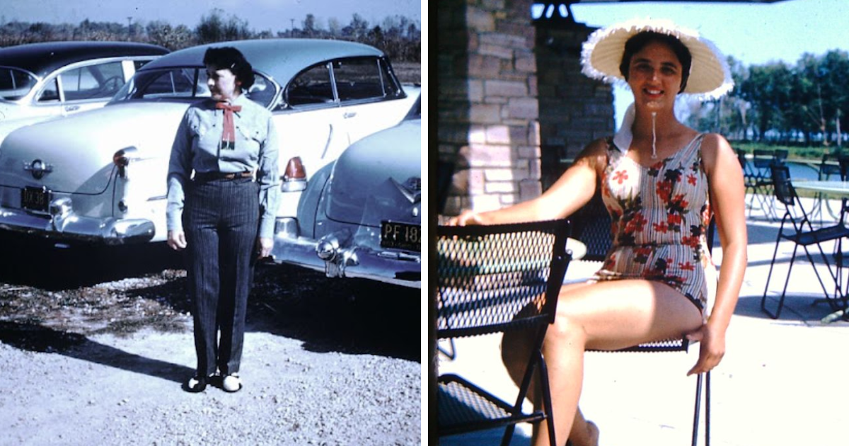 30 Vintage Found Photos Show What Women Wore in the 1950s