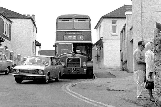 “On the Buses, Devon, 1970” Photo Series by Norman Craig