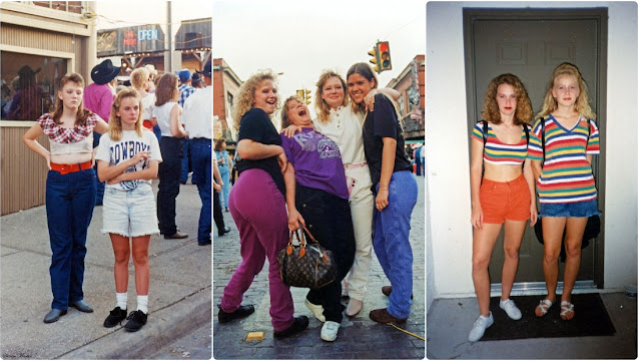 Candid Photos Show Fashion Styles of Teenage Girls From the 1990s