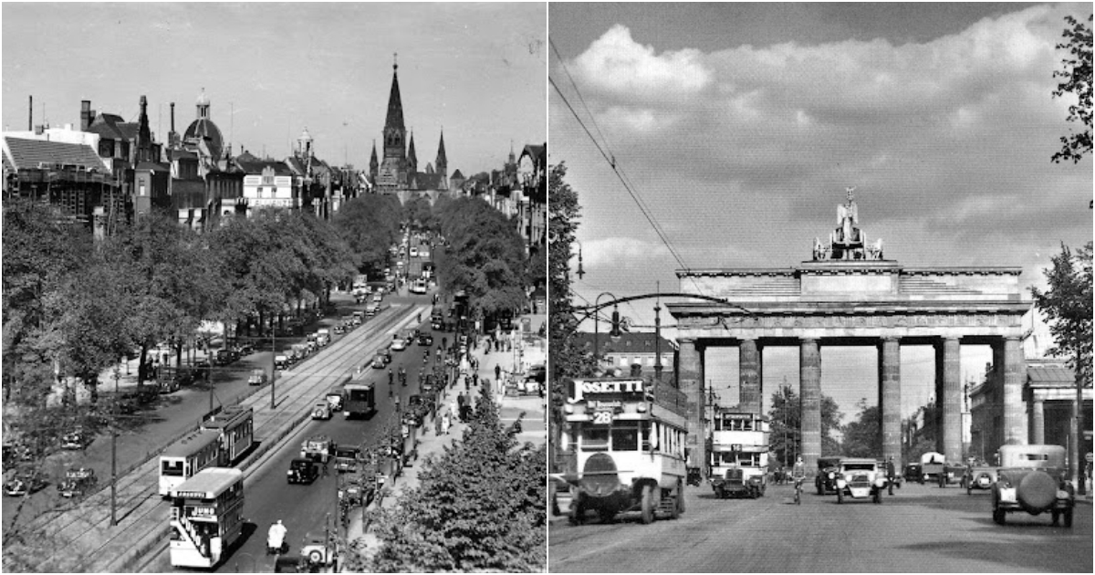 Erstaunliche Fotos fangen Straßenszenen im Berlin der 1930er Jahre ein