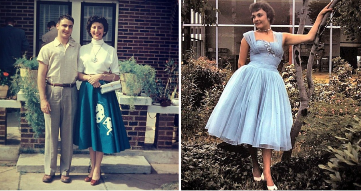 Stunning Images Capturing Women Wearing Cocktail Dresses in the 1950s