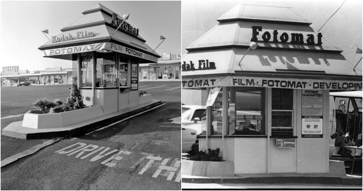 Fotomat Drive-Through Kiosks - Remember Those Little Photo Processing Booths in the Parking Lot