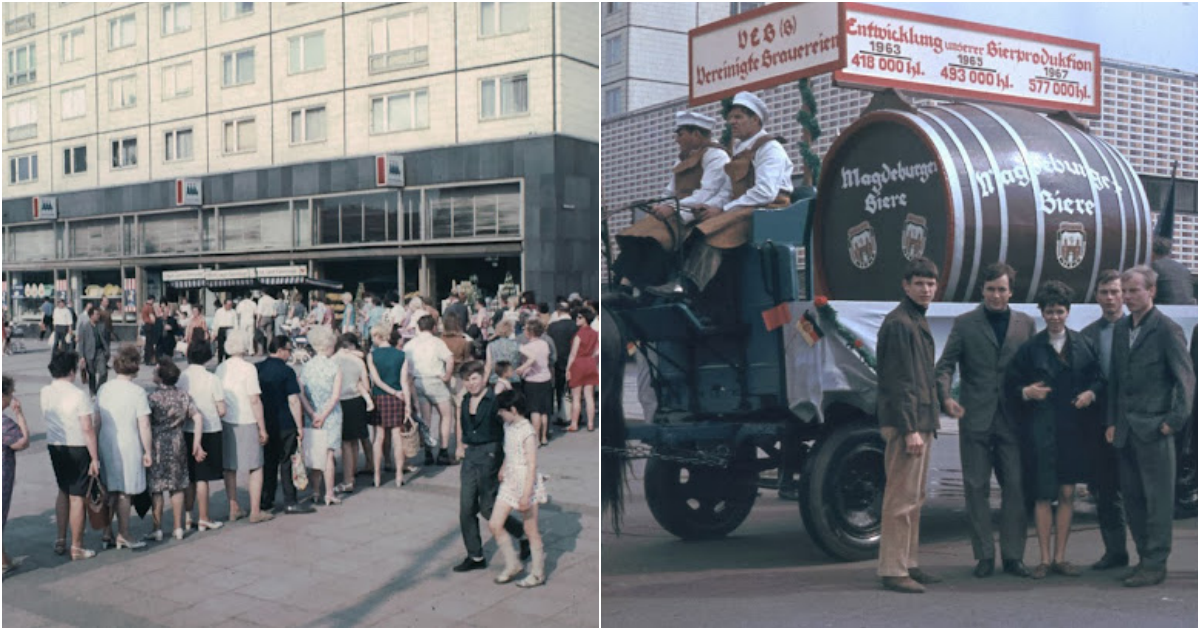 Fotos vom Leben in Ostdeutschland in den 1970er Jahren