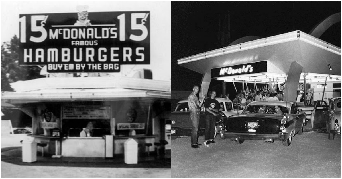 Here’s What The Very First McDonald’s Restaurant Looked Like ...