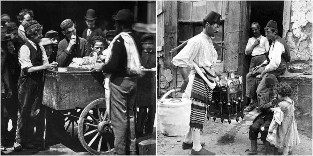 Hokey-Pokey Everywhere – 30 Interesting Vintage Photos Show Mobile Ice Cream Vendors Over the Years